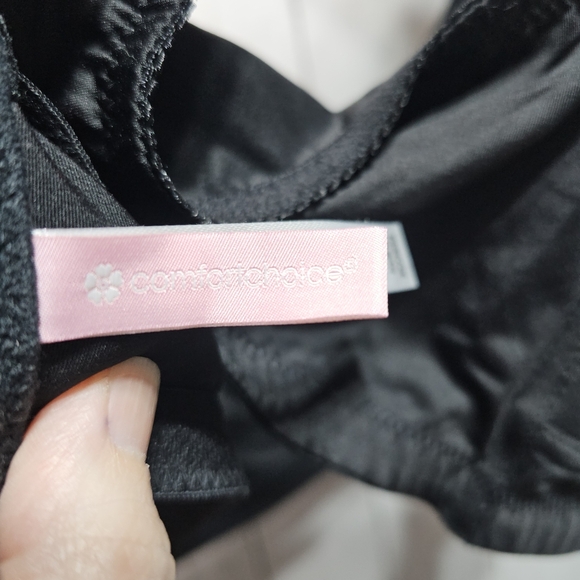 COMFORT CHOICE Women's Black Wireless Bra Full Coverage Size 54C Adjustable. - Picture 6 of 7